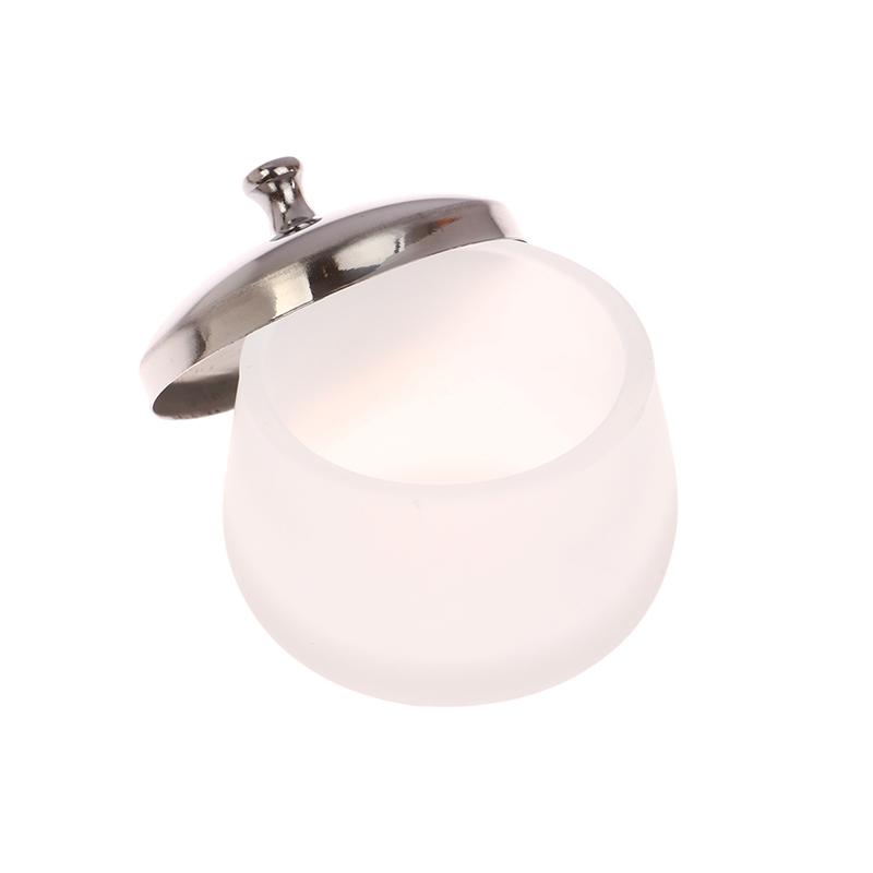 Dish Glass Liquid Powder Container Glitter Pigment Holder Cups