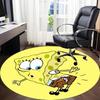 1pcSpongeBob Office Round Area Rug, Indoor Mat Suitable For Office, Bedroom Living Room Home Decor, Room Deco,  Offic A0928111