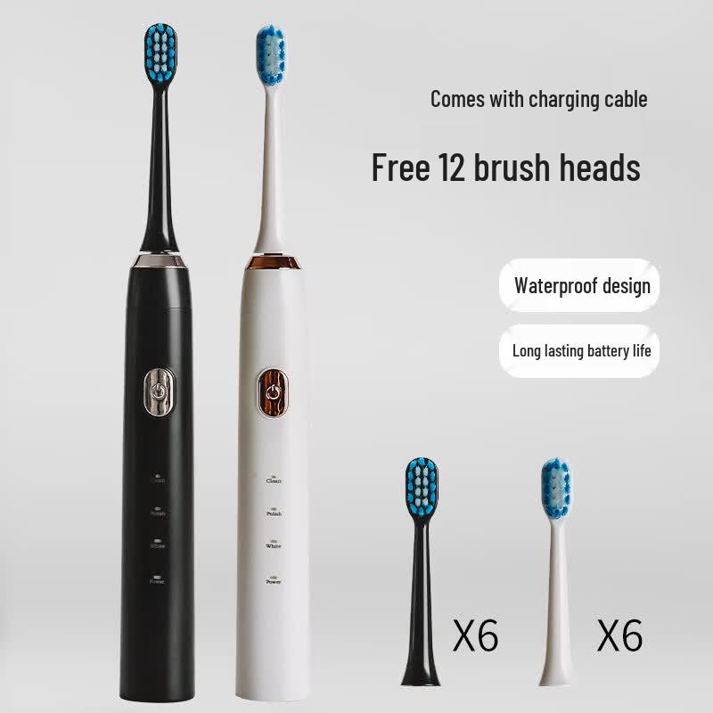 

Brangdy Smart Sonic Electric Toothbrush Couple Set CN plug (adapter included)