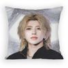 KUN Cai Deadman Pillow Case Sofa Living Room for Bedroom Car Headboard Backrest Cushion Square Cushion Nap Time