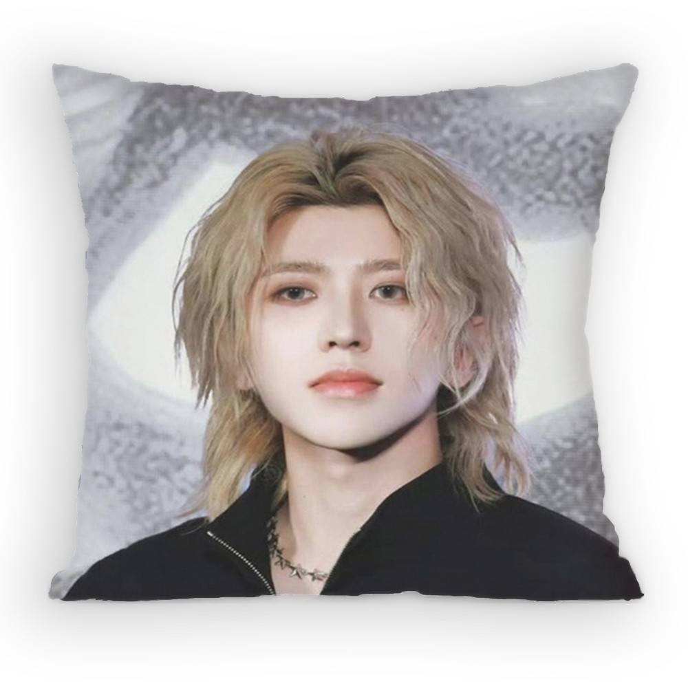 KUN Cai Deadman Pillow Case Sofa Living Room for Bedroom Car Headboard Backrest Cushion Square Cushion Nap Time