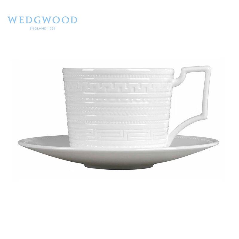 Wedgwood Italian Embossed Coffee Cup & Saucer Set