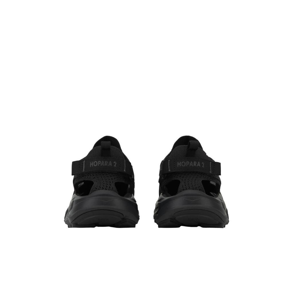 HOKA Hopara 2 Sandal Triple Black Men Sneakers 1147650-BBLC