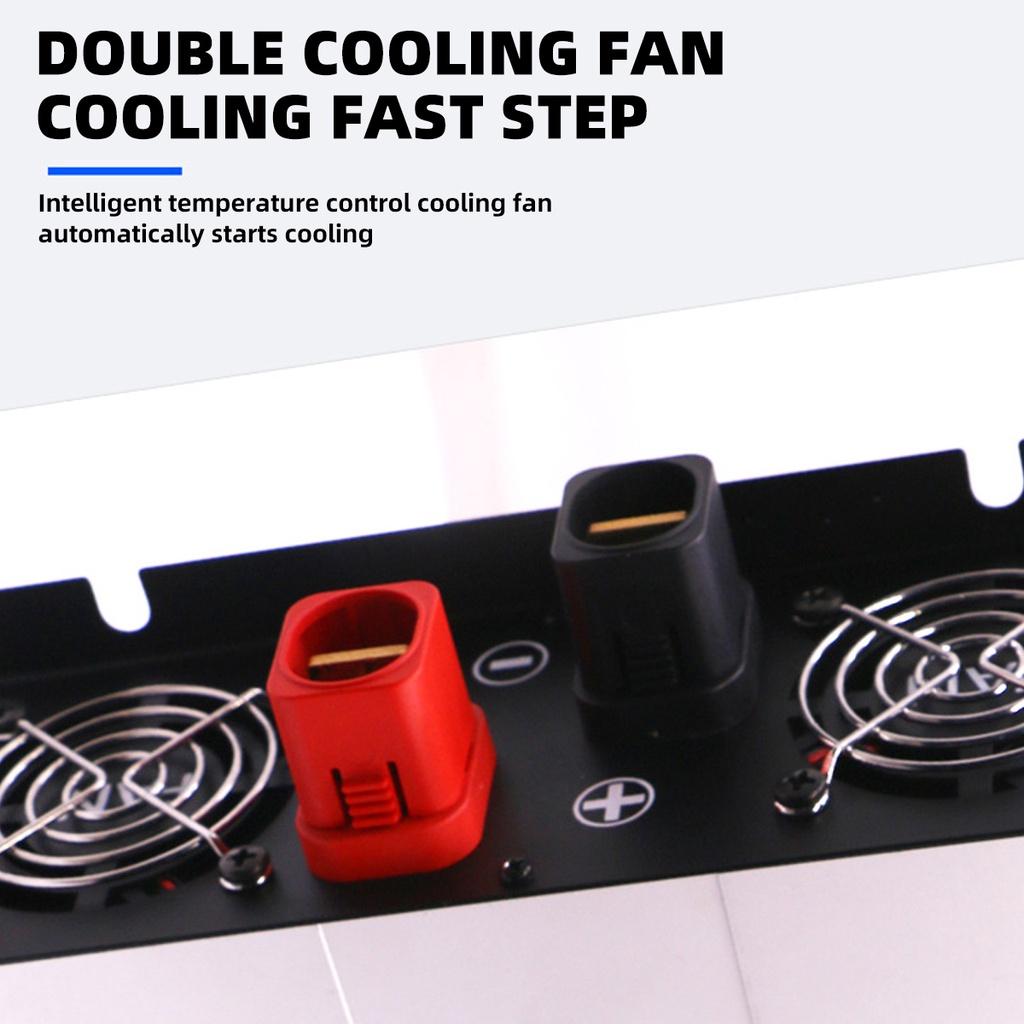 4000W/5000W/6000W/8000W LCD Display Power Inverter Voltage Transformer Power Converter Solar Inverter Pure Sine Wave Inverter