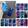 Phone Case Carcasa Funda For iPhone 16 15 13 14 11 12 Pro Max 16 14 12 13 Pro 15 Plus 16E Moonlight Beach Scenery Case