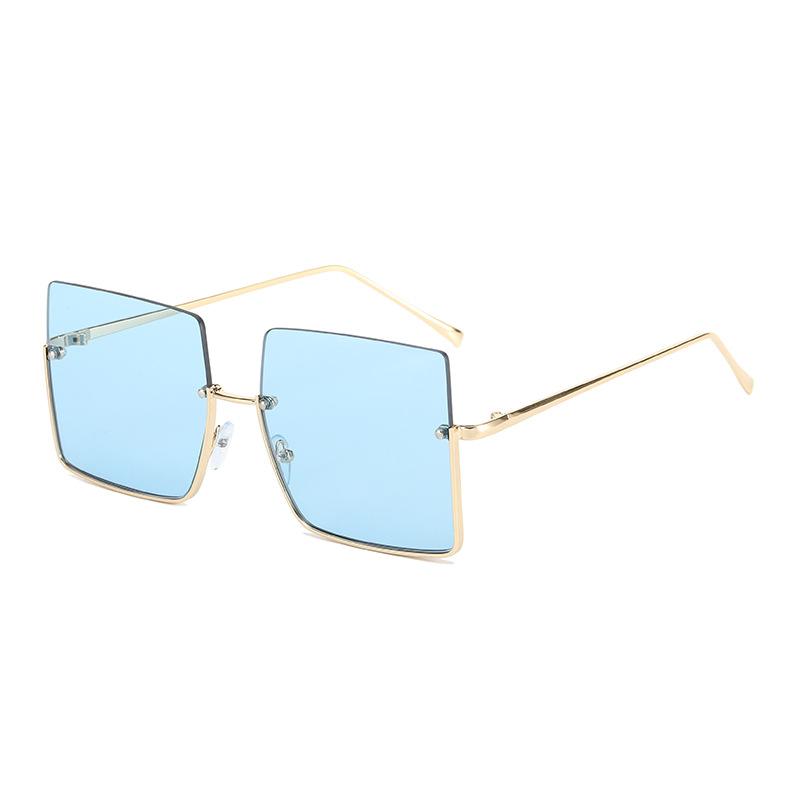 

Солнцезащитные очки Женские Уличные Солнцезащитные очки Модные Ретро Квадратные Полые Солнцезащитные очки Большая Оправа Подчеркивающая Маленькое Лицо