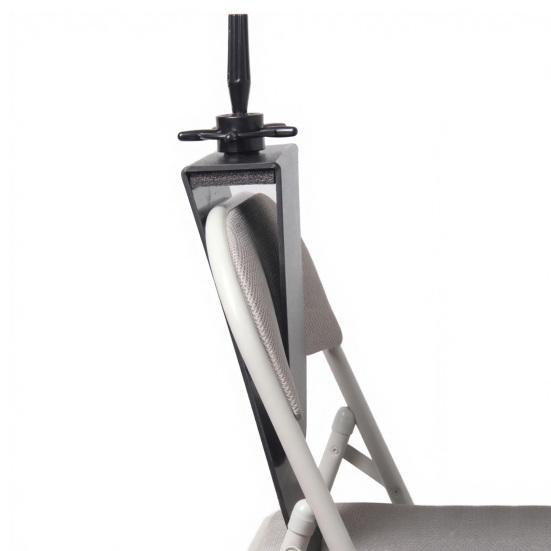 Mannequin Head Clamp Stand for Chairs, Adjustable Hairdresser Braiding Styling Practice Wig Head Holder, Cosmetology Manikin Head Seat Back Clamp