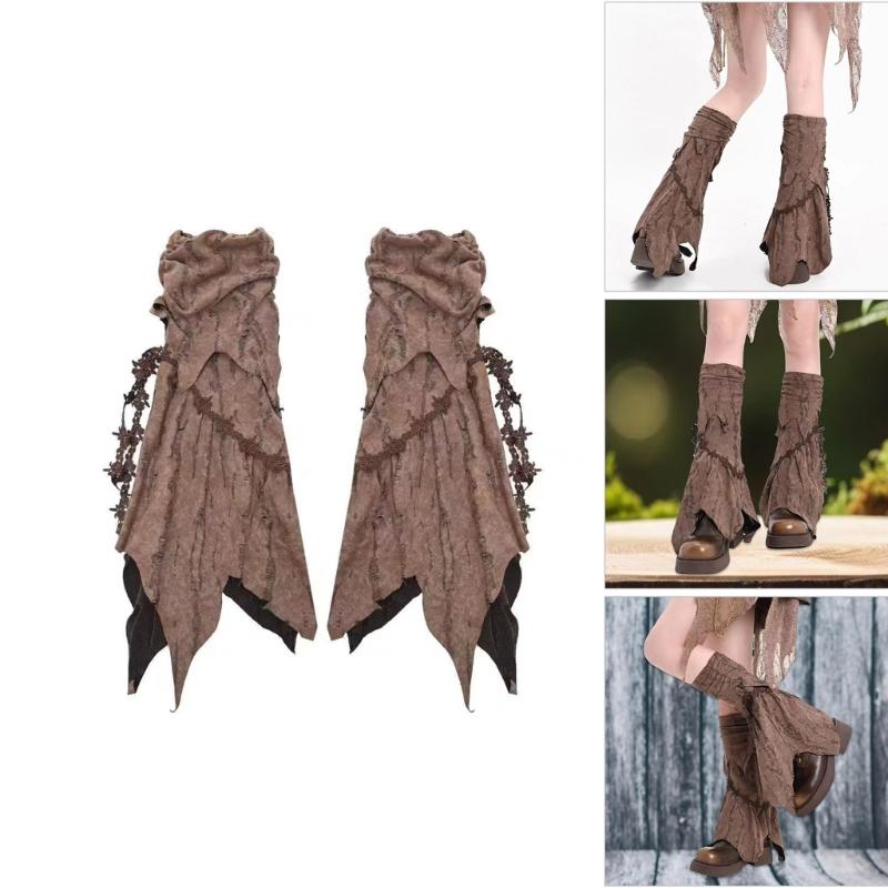 Sweet Cool Leg Warmers for Girls Women Gifts Japanese Lolitas Leg Warmers Punk Harajuku Leg Cover Knee Highs Stockings