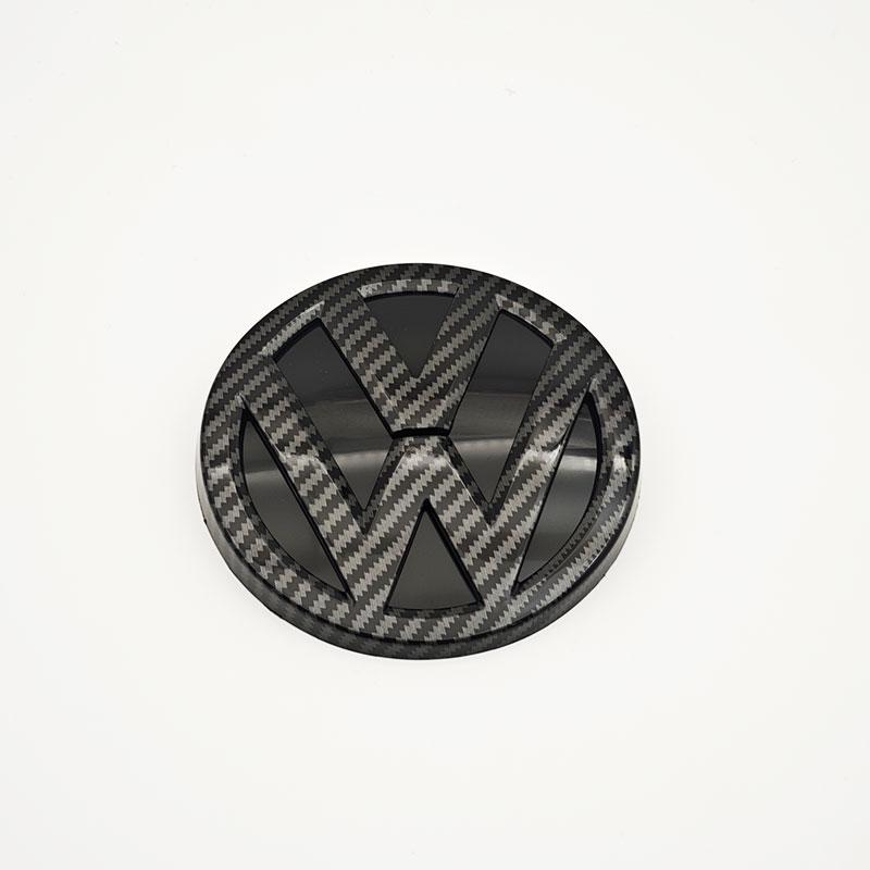 Für VW Volkswagen Jetta MK5 Golf 3D ABS 110mm Auto Heckklappen-Emblem VW Logo Für Volkswagen VW Golf 7 7.5 MK7 MK7.5 GTI GTD Os5