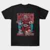 Men Black Print T-shirt Legion Of Doom What A Rush No-Cut Transfer Paper Print Cotton Tshirt