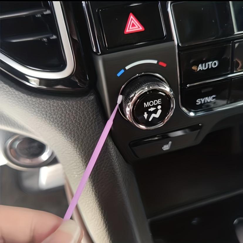 100pcs Mini Paint Brush Suitable for Auto Paint Sprayer - Tiny Precision Brush Heads for Touch-Up Paint, Car Repair, DIY & - Vehicle Maintenance