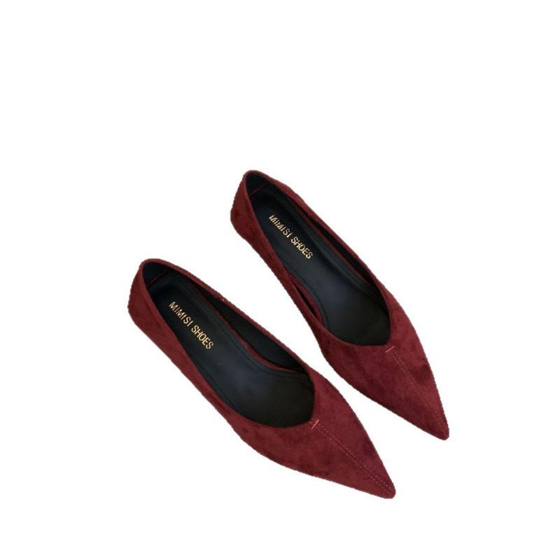 French Kitten and Leopard Print Single Shoes Women's Shoes 2025 New Spring and Autumn Pointed Temperament Socialite Black High Heels