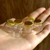 10/5pcs Miniature Glass Jar Set -Cute and Collectible Miniature Figurines for Home Decor,DIY Accessories,Perfect for Displaying