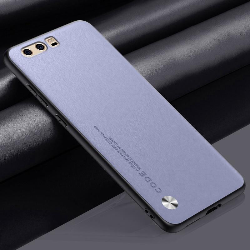 Luxus PU Ledertasche für Huawei P10 Rückseite Matte Silikon Stoßfest Schutz Telefonkasten für Huawei P10 Plus P10Plus
