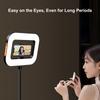 LED Mobile Video Stabilizer Rechargeable Cell Phone Light Handheld Phone Stabilizer with Phones Holder for Video Recording