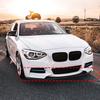 2Pcs Front Bumper Lip Splitter Body Kit For BMW 1 Series F20 F21 M135i Pre LCI M-Sport 2012-2015 Splitter Sport Exterior Tuning