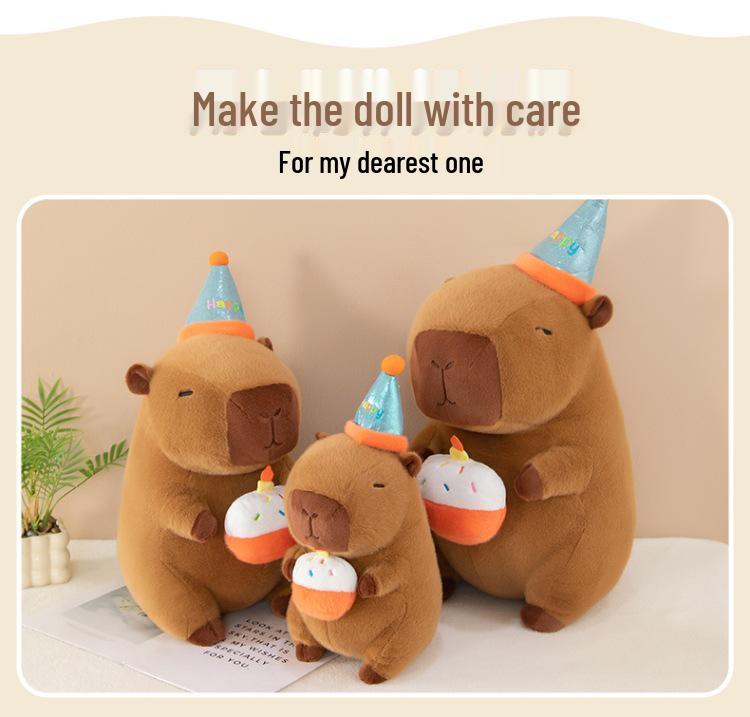 Snotty Bear Melrad Capybara Plush Toy – Cute Capybara Doll for Children