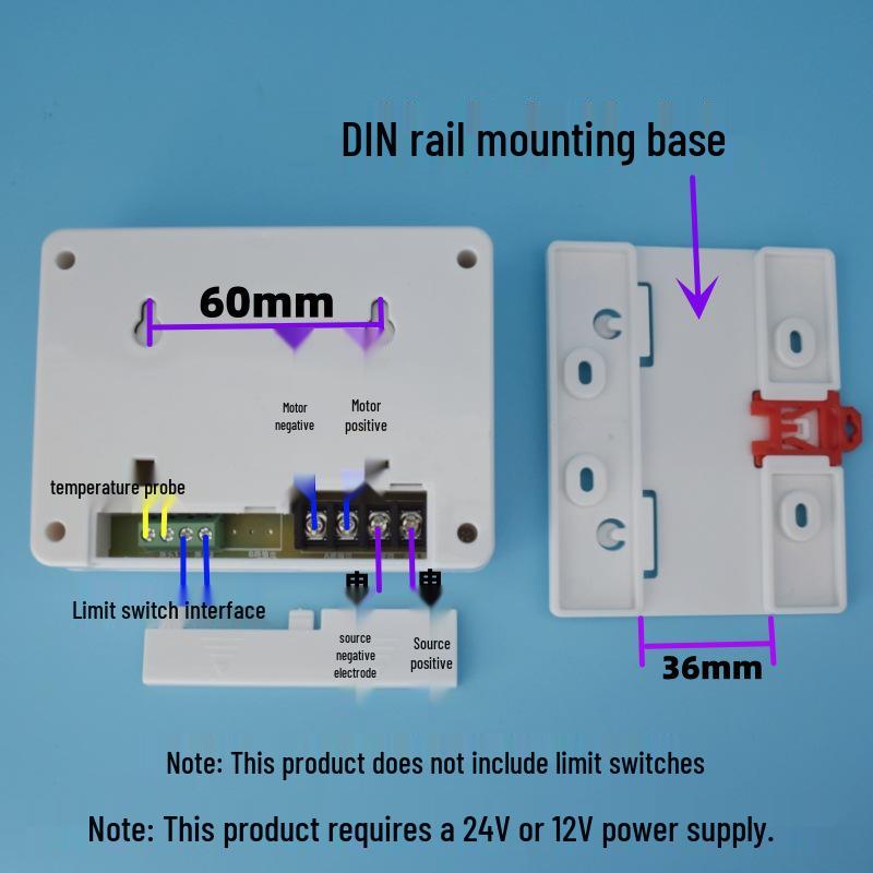 Beilong HS-651 Motor Temp Controller Ventilation Fan for Cherry Greenhouse (24V)
