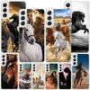 Horse Great Beauty Galloping Phone Case For Samsung Galaxy S24 S25 Edge S26 Ultra S23 S22 S21 Plus S20 FE + Personalized Print C