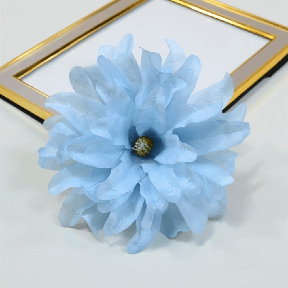 

10Pcs 15cm Fake Flowers Multicolor Imitation Flowers DIY Artificial Flowers Gift світло-синій колір