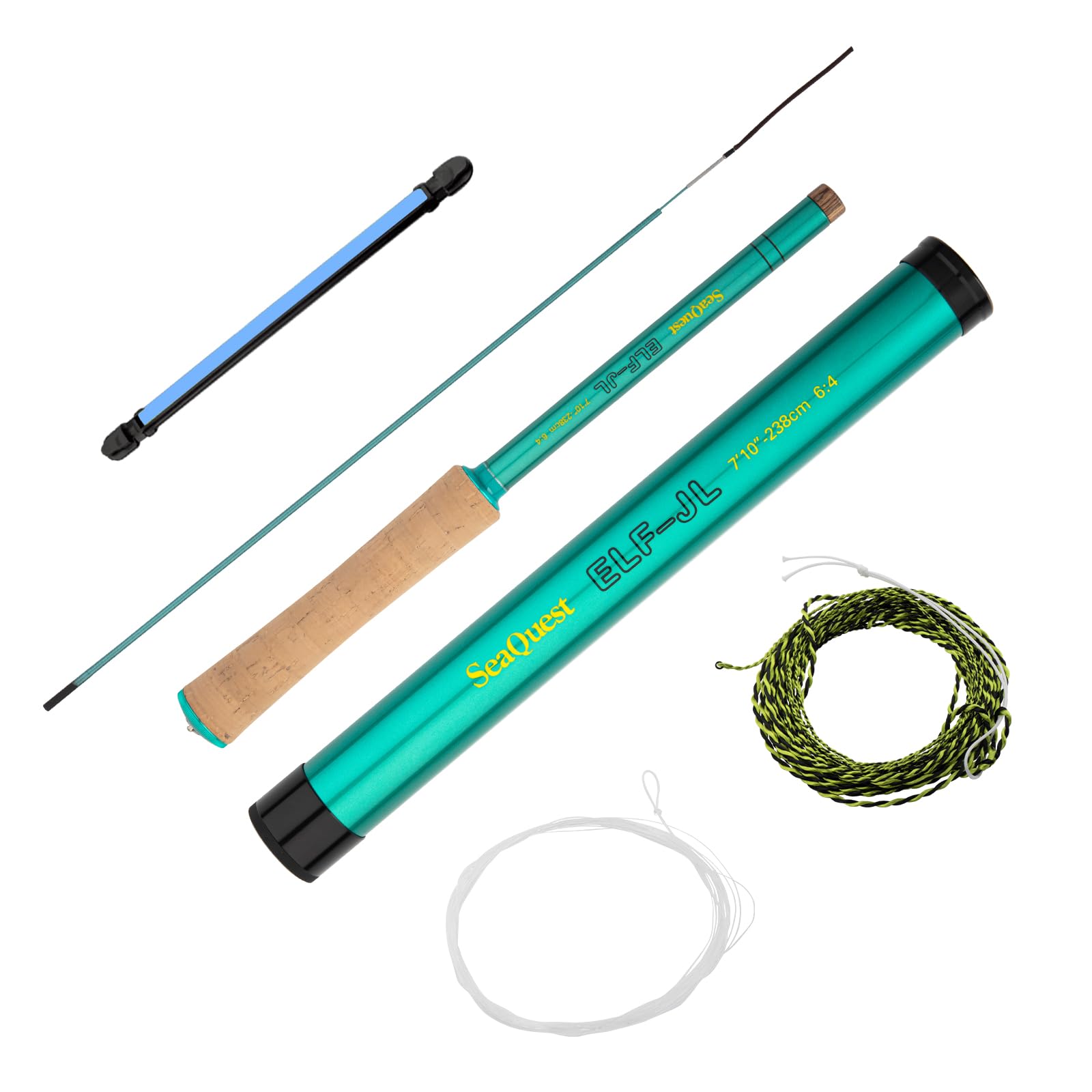 

SeaQuest Tenkara Fishing Rod 238cm ELF-JL 7 10 ELF-JL 7 10