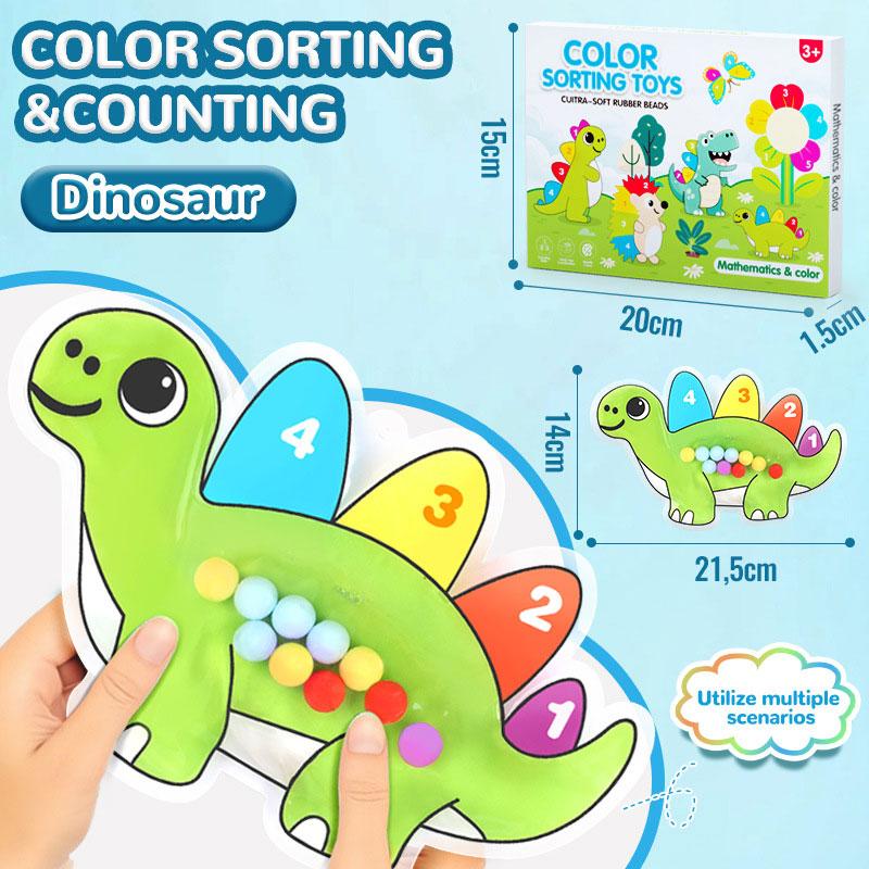 4-Color Sensory Toy Montessori Educational Playset For Kids - Fine Motor Skills Development Learning Game Gift