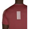 Adidas Designed 4 Reflective Striped Quick-Dry Sports Short Sleeve T-Shirt Men Tops Coral-Pink IB8943