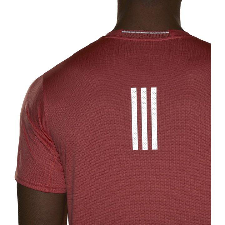 Adidas Designed 4 Reflective Striped Quick-Dry Sports Short Sleeve T-Shirt Men Tops Coral-Pink IB8943