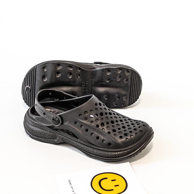 2024 New Slippers Trend Casual Sandals Men's Outdoor Sandals Breathable Beach Shoes Men's Shoes Thick Sole Slip-On Slippers Men