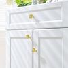 Cherry Blossom Shape Drawer Pull Handle Vintage Wardrobe Knob Ornamental Cabinet Pull  Cupboard