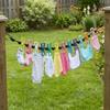 1.8 M Retractable Clothesline Elastic Stretch Elastic Clothes Drying Rack  Travel