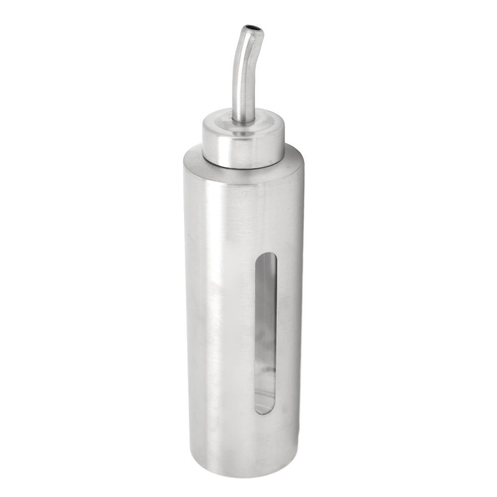 150ml Vinegar Cruet Bottle 304 Stainless Steel Liquid Condiment Holder Restaurant Use