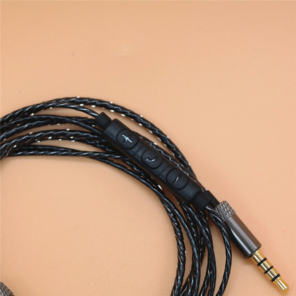 Audio Wire Audio Controller Headset Line DIY Earphone Wire Audio Cable Earphone Repair Cable