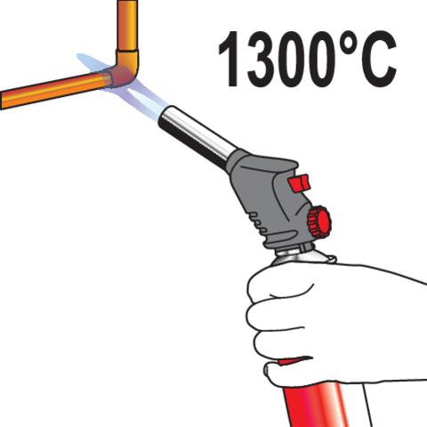 GAS SOLDERING TORCH - YT-36712