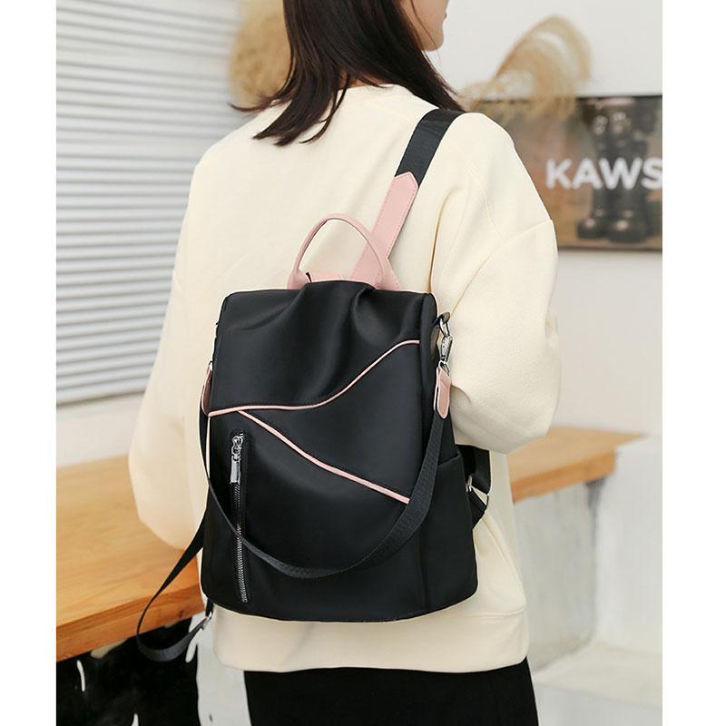 Женский водонепроницаемый рюкзак с защитой от кражи из ткани Оксфорд — фото 8