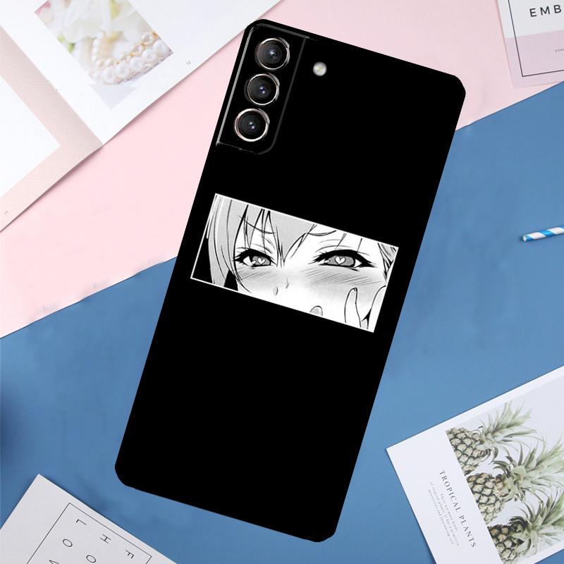 

Sad Japanese Girl Case For Samsung Galaxy S25 Ultra S21 S22 S23 S24 Ultra S9 S10 Plus S20 FE S25 FE Back Cover Galaxy S22 Plus