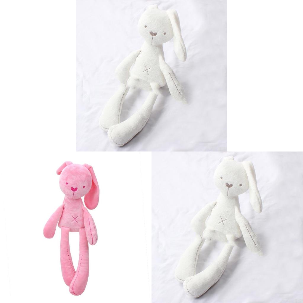 Mamamiya Pappas Baby Plush Bunny Sleep Aid With Long Legs For Nighttime Comfort