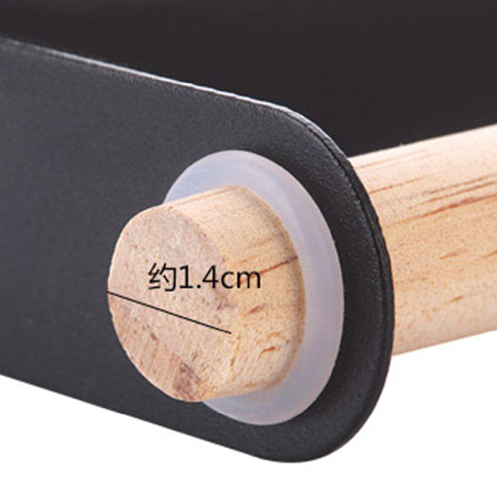 Metall Küche Organizer Regal Wand Regal Holz Handtuch Papier Lagerung Regal Bad Toilettenpapier Halter Küche Rack Organizer