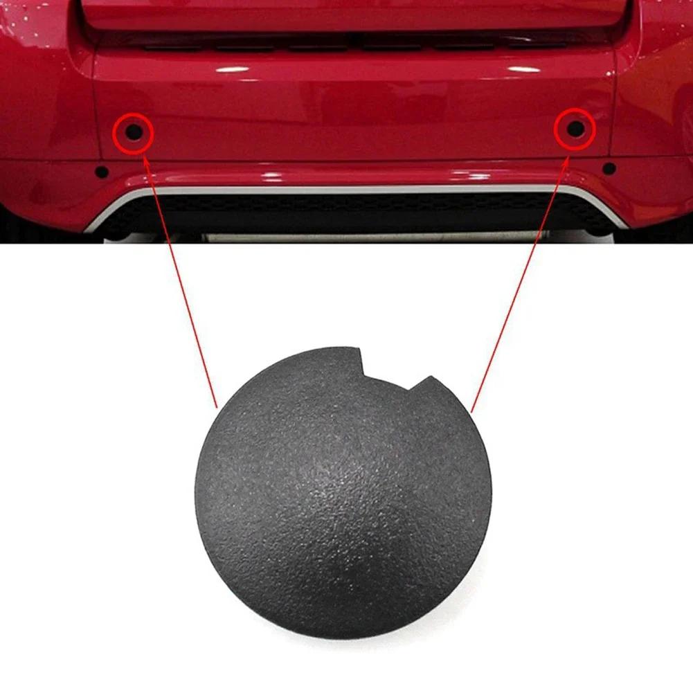 2 Stück Heckstoßstange Abschlepphaken Öse Kupplung Anhänger Abdeckung Kappe Stopfen A4518850122 4518850122C22A für Smart for Fortwo 2007-2020