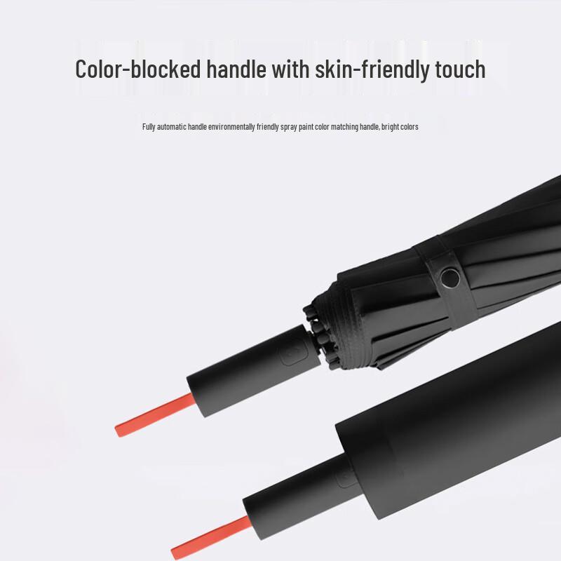 Punk Series 72-Bone Automatic Windproof Folding Umbrella