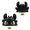 Universal Studios Genuine Potdemiel Toothless Dragon Tamer Master Shoulder Pendant Plush Doll Photo Animation Peripheral Gifts