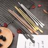 3-Piece Matte Long Handle Spoon Cocktail Mixing Stirring Spoons Stainless Steel Iced Tea Coffee Spoons