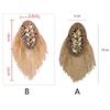 New Rhinestone Shoulder Tassel Epaulet Long Chain Detachable Shoulder Epaulettes Gold Badge Clothing Accessories