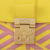 New MCM Calfskin Shoulder Bag Mini Women's Yellow Multicolor MWRCSWO03Y3001