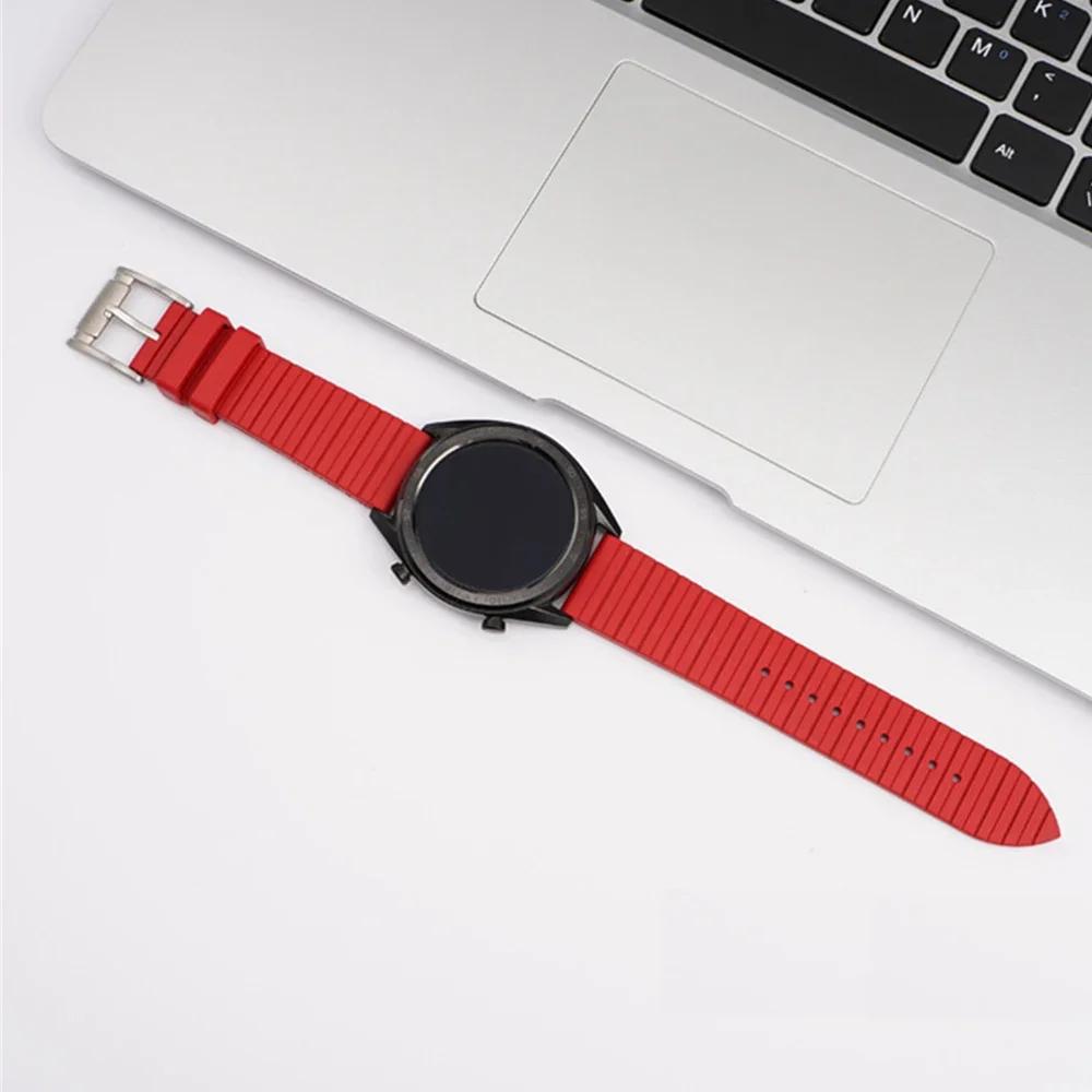 Premium-Grade Fluoro Rubber Strap 20mm 22mm 24mm Men Diving Quick Release Watch Band Bracelet for Seiko Omega for Huawei GT 4