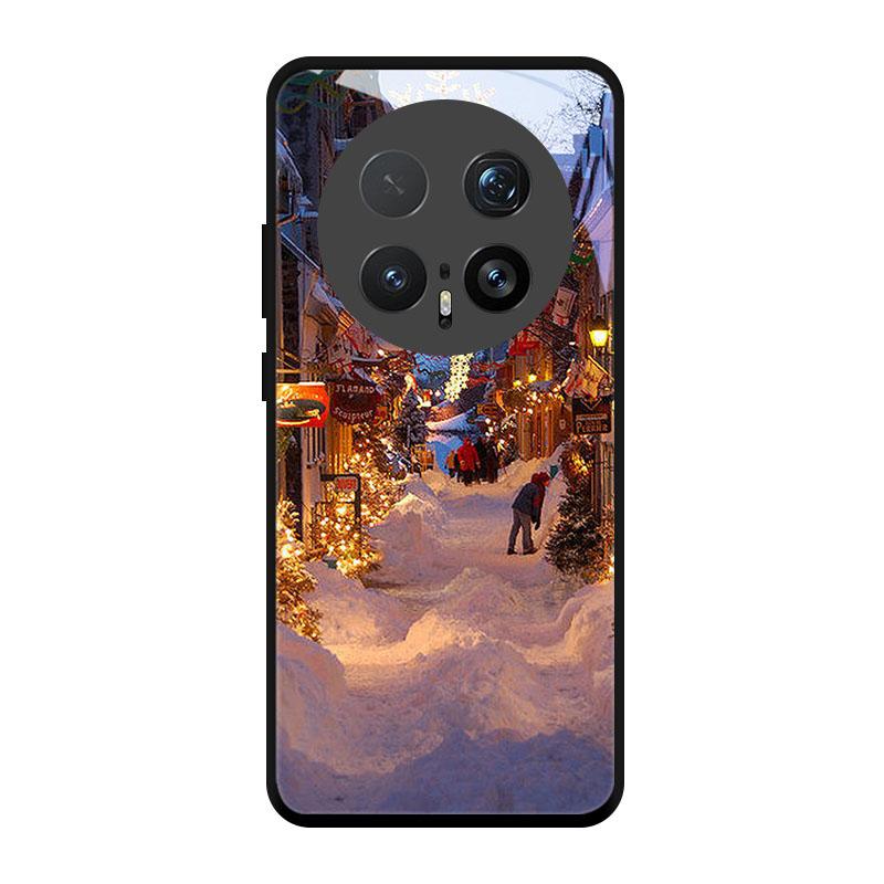 Christmas Painted Cover For Honor Magic 7 8 X60 X50 Pro Magic8 X50i X50GT 90 Lite Case Tempered Glass Protection Funda Shell