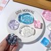 Transparentes Handkneifen Quetschspielzeug Eis Druckball Spielzeug Katzenpfote Mini Mochi Mini Mochi Eisblock