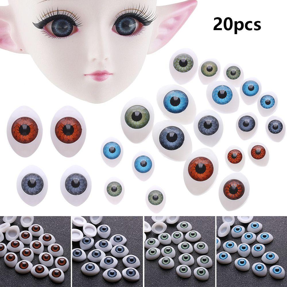 20pcs Girl Gift Puppet Making Animal DIY Craft Accessories Safety Eyes Dinosaur Eye