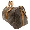 Used LOUIS VUITTON Boston Bag Kiepol Band Barriere 50 M41416 Monogram/Nume Leather Brown Shoulder