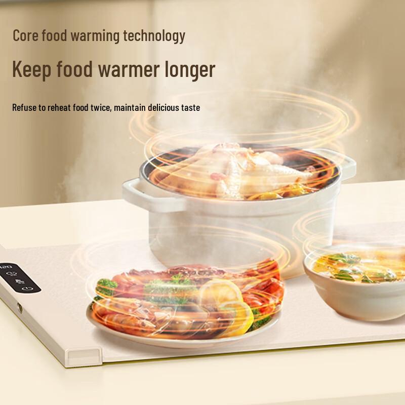 OLOEY Foldable Silicone Food Warming Pad